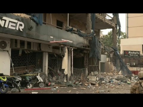 Scene of fresh Israeli strike on Lebanon's southern suburb | AFP