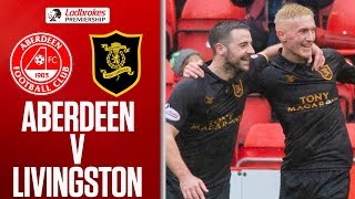 Aberdeen 1-1 Livingston | Sibbald Gets Equaliser to Split the Points | Ladbrokes Premiership