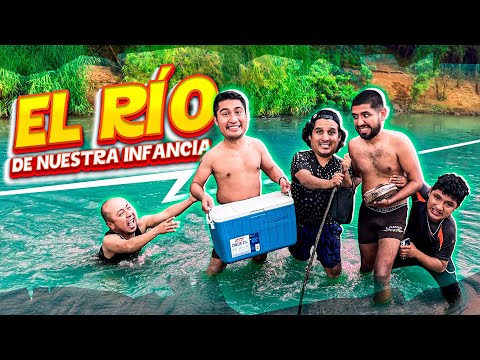 PRIMER AVENTURA DEL AÑO | VISITAMOS EL RIO DE NUESTRA INFANCIA 🏊🏻‍♂️🌊