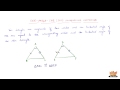 Triangle Congruence and SAS Criterion