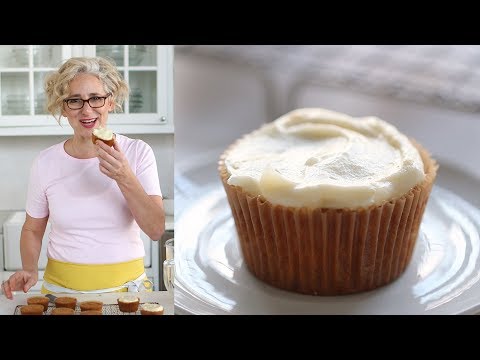 Carrot Cupcakes with Cream Cheese Icing- Everyday Food with Sarah Carey