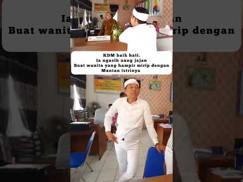 Yang lagi viral 🥰👍 Mirip Ambu . KDM Baik hati ngasih uang jajan.