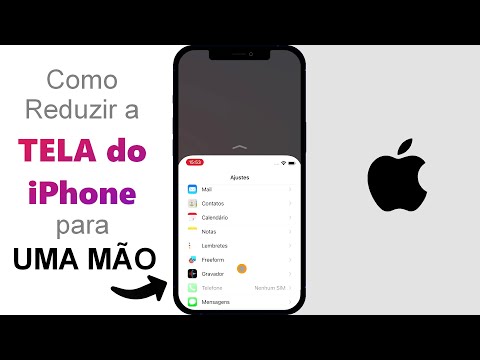 Como Reduzir a TELA do iPhone para UMA MÃO