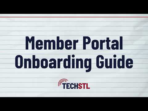 TechSTL Membership Onboarding Video #1