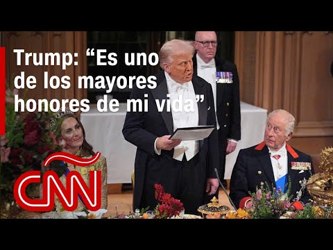 Discursos de Trump y el Rey Carlos III durante la visita del presidente de EE.UU. al Reino Unido