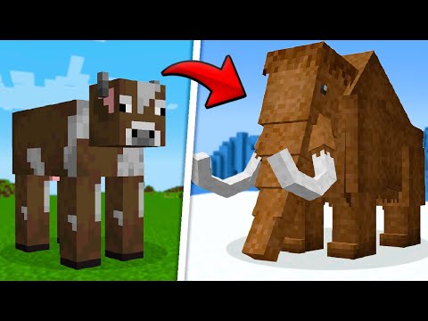 I Remade Every Mob Prehistoric in Minecraft