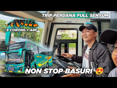 FULL BASURI NONSTOP GAK HENTI HENTI 🤩 TRIP SITU GEDE NAIK BUS BAIK RASA BARENG PAPIH AGUNG