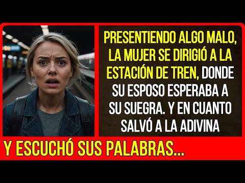 Presentiendo algo malo, la mujer se dirigió a la estación de tren, donde su esposo esperaba...