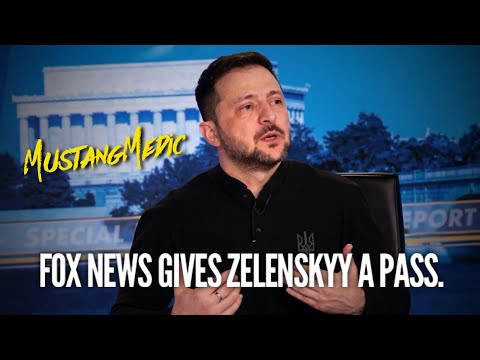 FOX News asks a direct question and allows Zelenskyy to talk through it. Disappointed.