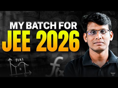 The Most Awaited Batch for JEE 2026 is Here - Prashant Jain, IIT Bombay 🔥