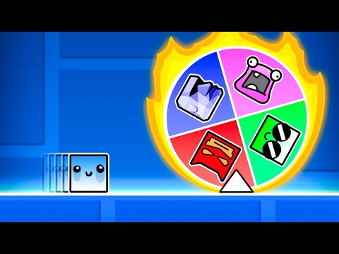 Geometry Dash, но ВСЕ ИКОНКИ СЛУЧАЙНЫ...