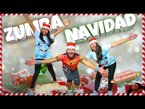 Feliz Navidad 🎅 Clase (ESPECIAL) de ZUMBA 🎄🎄 🎅 ASI SE BAILA EN NAVIDAD