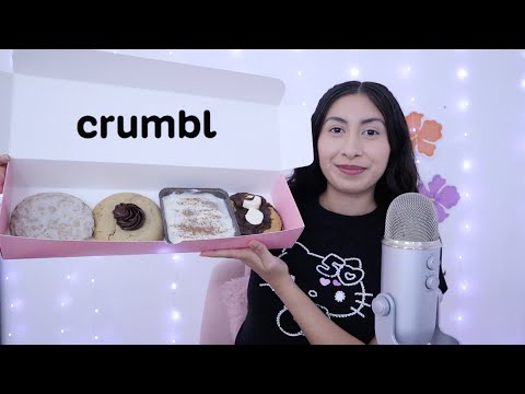 ASMR~Trying Crumbl Cookies AGAIN!!! 🍪🤭💖