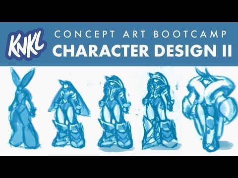 Concept Art BOOT CAMP 8: Character Design II...