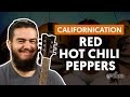 Videoaula Californication (aula de violão completa)
