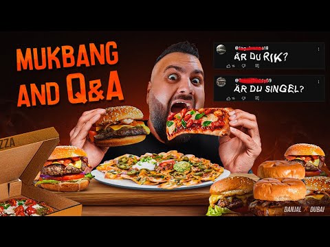 MUKBANG Q&A MED DANJAL 🌮❓