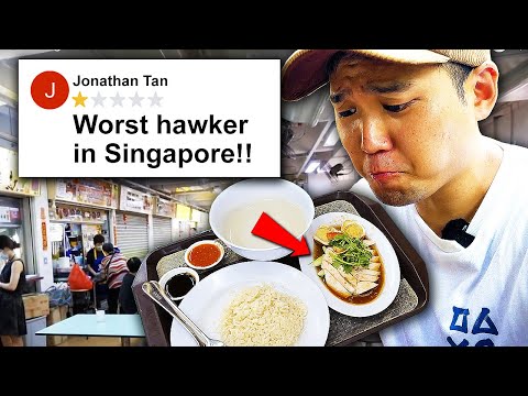 I Tried Singapore’s Worst-rated Hawker Stall