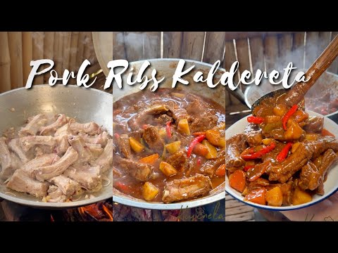 Pork Ribs Kaldereta Recipe | Kusinela | Lutong Probinsya