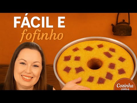✅ "Esse Bolo de Fubá com Goiabada Derrete na Boca! Fofinho e Úmido 😍