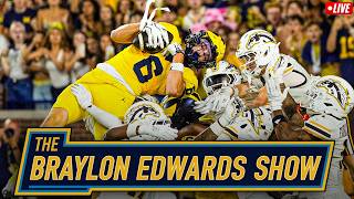MICHIGAN LEGEND reacts to Michigan's Hail Mary Win against Western | Braylon Edwards Show | 09/08/26