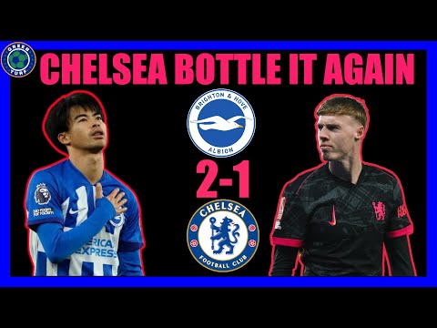 Brighton 2-1 Chelsea, Blues Out of the FA Cup | Reaction, Review, Highlights | Maresca Clueless