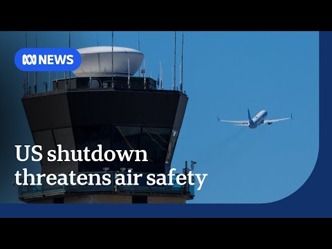 YouTube video thumbnail: Staffing Issues Cause Delays at US Airports as Shutdown Persists