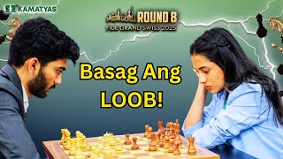 Nang GULAT Nanaman Ang Batang Ito! GM Erdogmuz vs GM Aronian | Round 8 FIDE GrandSwiss 2025