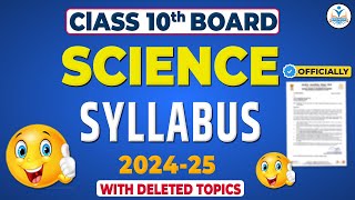 Class 10 Science Syllabus 2024-25 | Class 10 Science Syllabus | CBSE 2024 -25 BY Amit Sir
