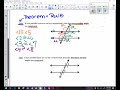 Exploring Parallel Lines and Transversals
