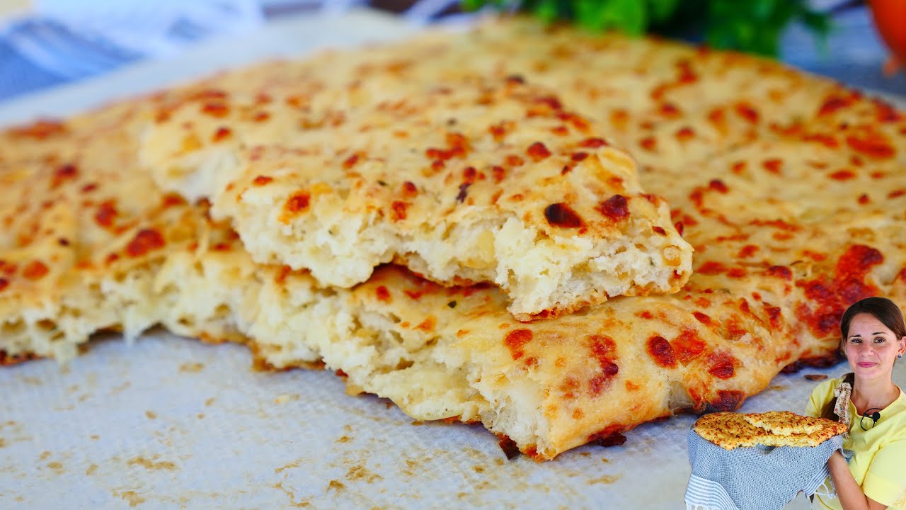 Французский Луковый хлеб (НЕРЕАЛЬНО ВКУСНО)