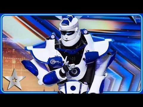 A rap duo, slide whistle and a ROBOT doing SIMON COWELL impressions! | Auditions | BGT 2025