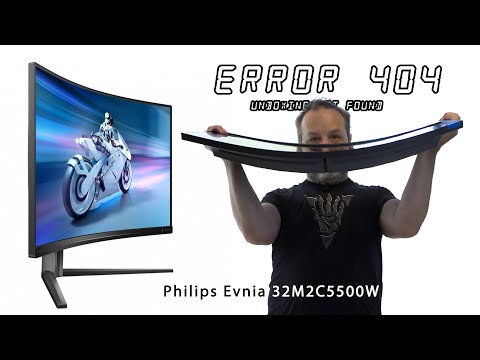 #07 Error 404 - REVIEW με καμπύλες: Philips Evnia 32M2C5500W Gaming Monitor