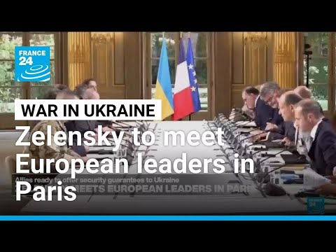 YouTube video thumbnail: Europe 'Ready' to Offer Security Guarantees as Zelensky Meets Leaders in Paris