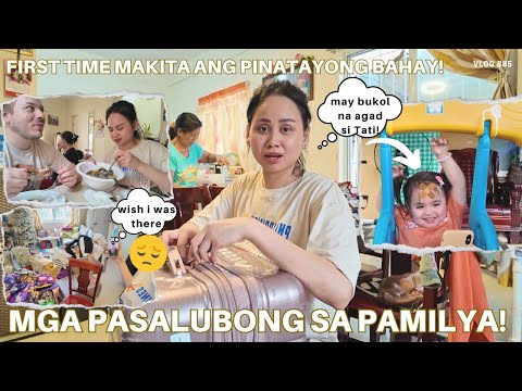 MAKIKITA NA NI MISTER ANG PINATAYONG BAHAY PARA SA PAMILYA! BINUKSAN LAHAT ANG MGA MALETA