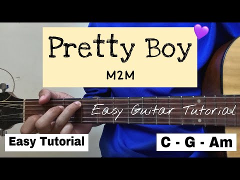 Pretty Boy - M2M | Easy Guitar Tutorial