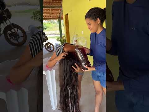 Cuidando do cabelo #cabelonatural #cabelosaudavel #vidanositio