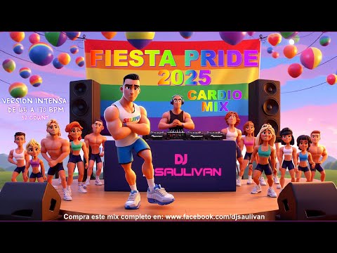 FIESTA PRIDE LGTB 2025 🏳️‍🌈CARDIO MIX INTENSO @djsaulivan