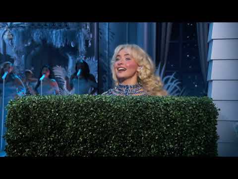 Watch SABRINA CARPENTER perform &quot;ESPRESSO&quot; &amp; &quot;PLEASE, PLEASE, PLEASE&quot; live at the 2025 GRAMMYs