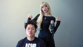 American girl gives me ASMR