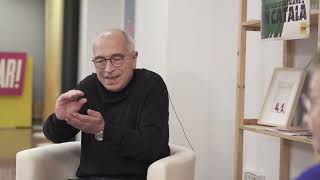 Aquest Sant Jordi; Llibre, Rosa i Mani. Conversa entre Blanca Serra i Miquel Flamarich
