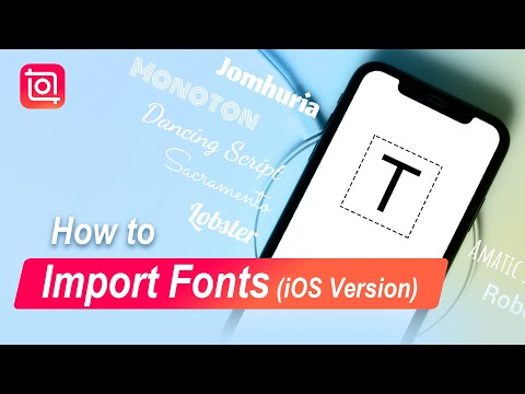 How to Import Fonts in InShot iOS Version (InShot Tutorial)