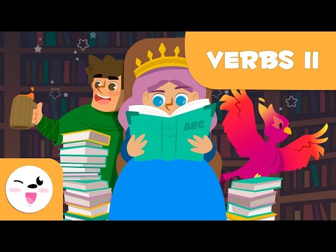 VERBS for Kids -  Read, Drink, Play, Fly, Buy, Listen... - Episode 2 - YouTube