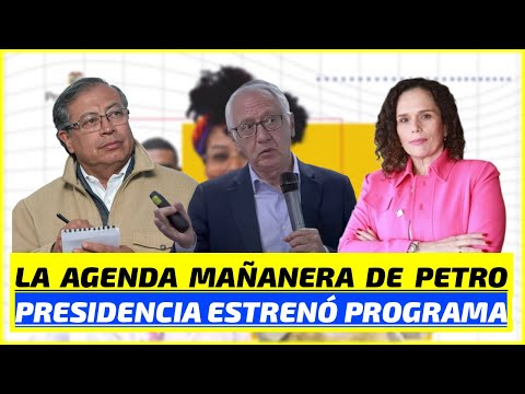 PRESIDENTE PETRO ESTRENÓ "LA AGENDA MAÑANERA" CON MINISTROS Y MEDIOS ALTERNATIVOS Y COMUNITARIOS🎤