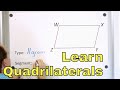 Properties of Quadrilaterals and Kites