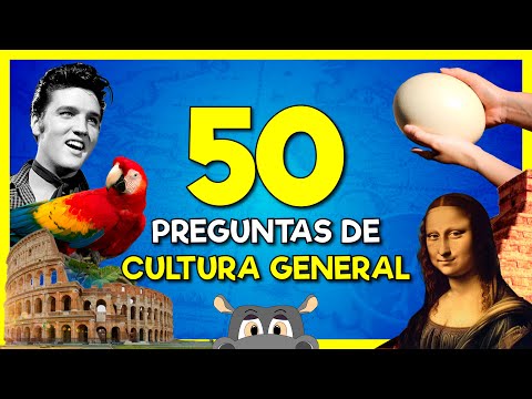 ¿PUEDES con ESTAS 50 PREGUNTAS DE CULTURA GENERAL? 😻😻🤓