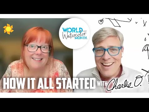 How World Watercolor Month was born | Charlie O'Shields
