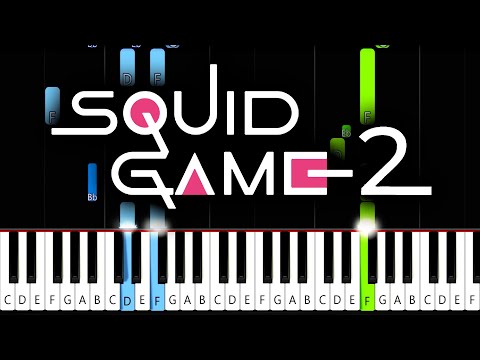 Squid Game Season 2 - Mingle Game Song - Piano Tutorial