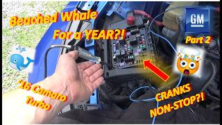 (Pt 2) Beached Whale for a YEAR?! Cranks NON-STOP?! ('16 Camaro Turbo)