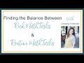 Balancing Rich and Routine Math Tasks