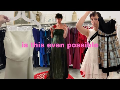 trying to thrift for a wedding guest dress... help me plz